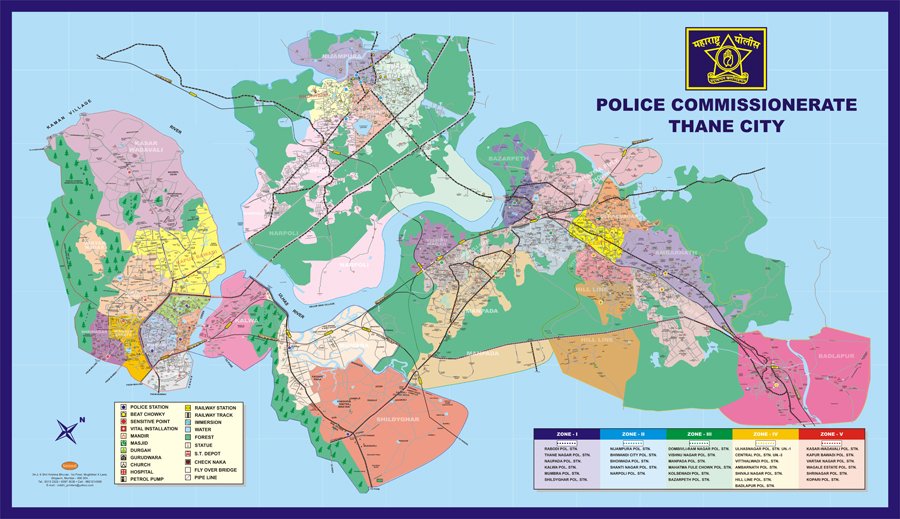 Thane Jurisdiction Map
